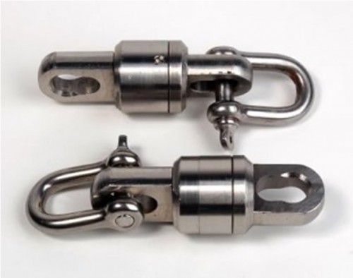 The stainless steel swivels